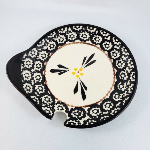 Latte Mug Temp-Tations By Tara Soup Bowl With Saucer Old World Black PPP-SQ-8923 - Picture 7 of 12